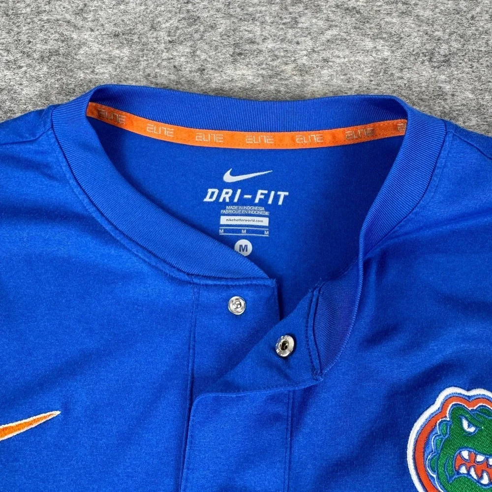 Nike Dri Fit Sideline Elite Florida Gators Long Sleeve Shirt Mens Medium M